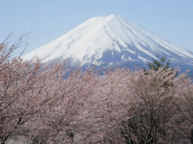 Shuhokaku Kogetsu Hotel Fujikawaguchiko Buitenkant foto
